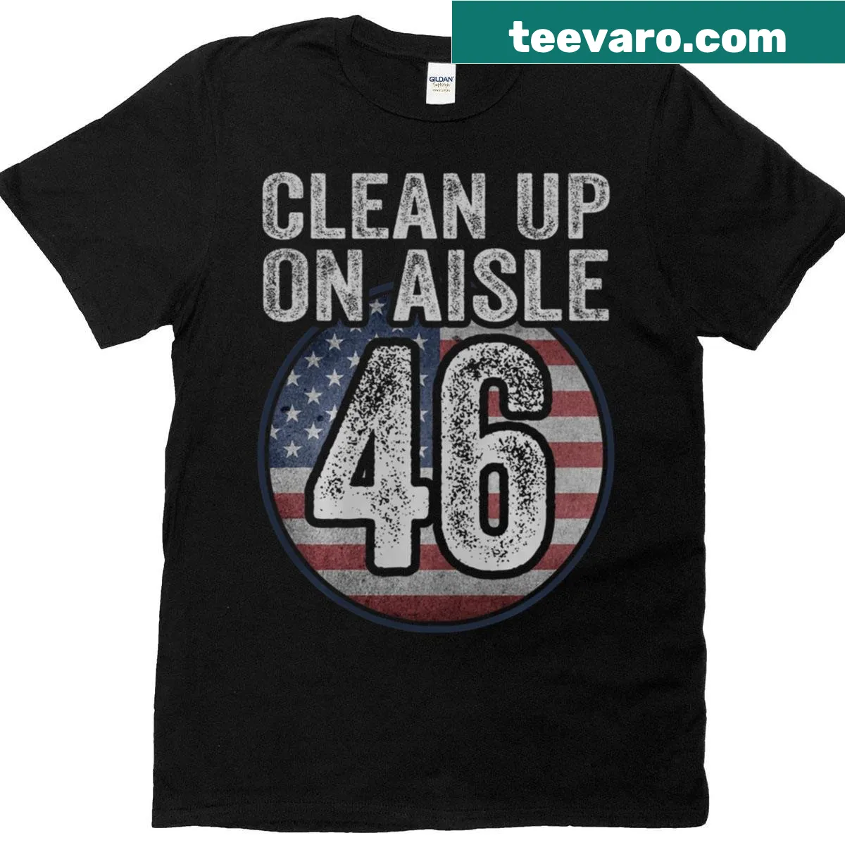 Anti Biden Trump 2024 shirt with humorous text design — on a men's t-shirt