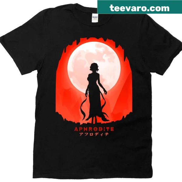 Aphrodite Stone shirt featuring elegant goddess illustration