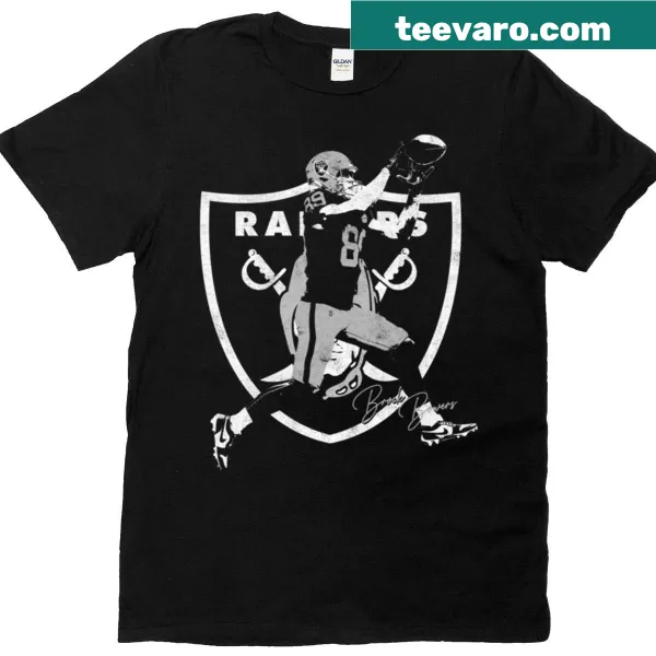 Sporty t-shirt featuring the name 'Brock Bowers' in bold text