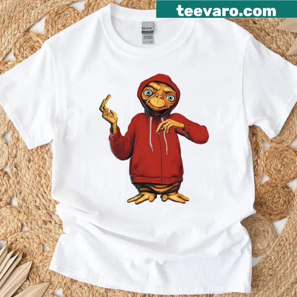 Vintage retro T-shirt with cute character movie design