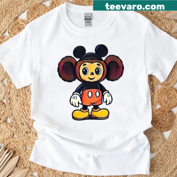 Cheburashka Halloween makeover graphic t-shirt merging cultures