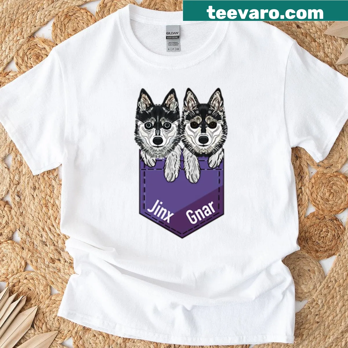 Custom illustration T-shirt inspired by a commission for Kiterie — on a men's t-shirt