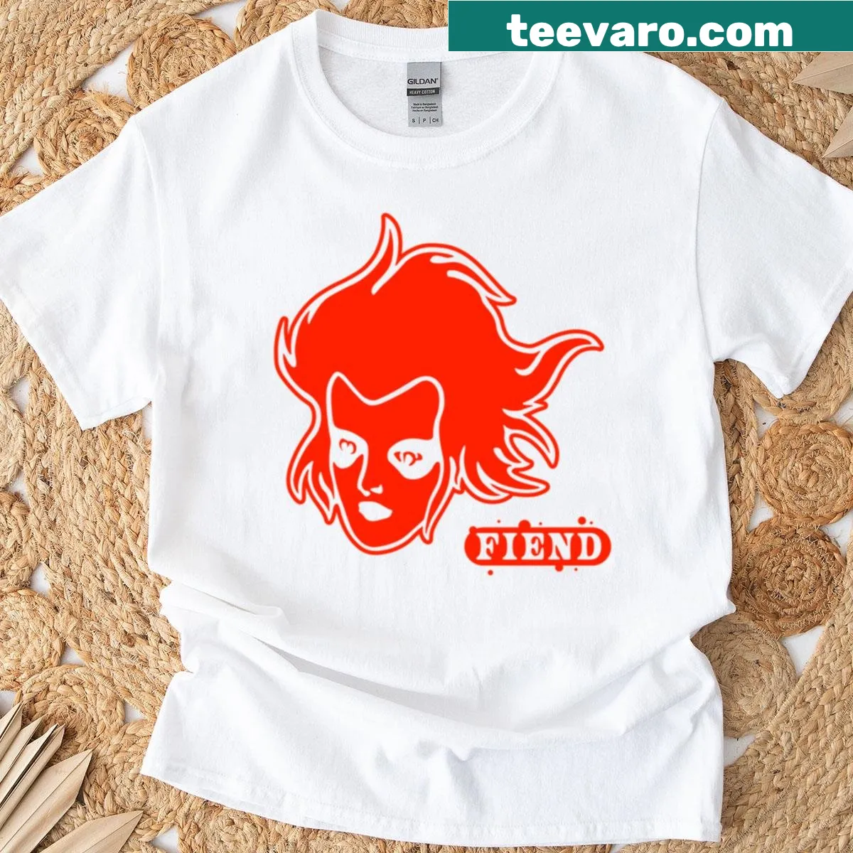 Unique Fiend Dotty shirt with playful character design — on a men's t-shirt