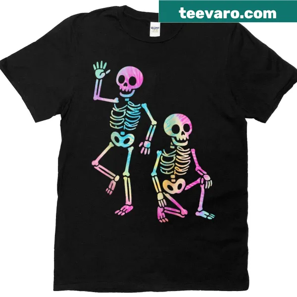 Cartoon skeleton design of a well-known figure for Halloween
