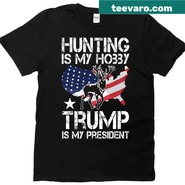 Humorous shirt combining hunting and political themes