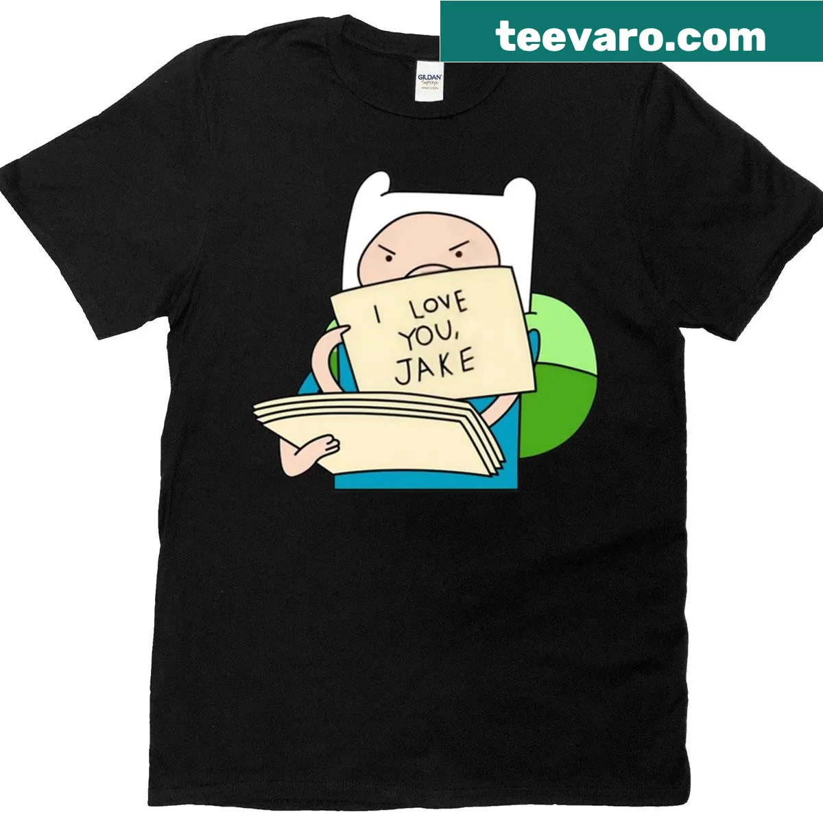T-shirt with a heartfelt message about friendship — on a men's t-shirt