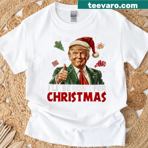 Funny Christmas T-shirt with Santa and humorous text