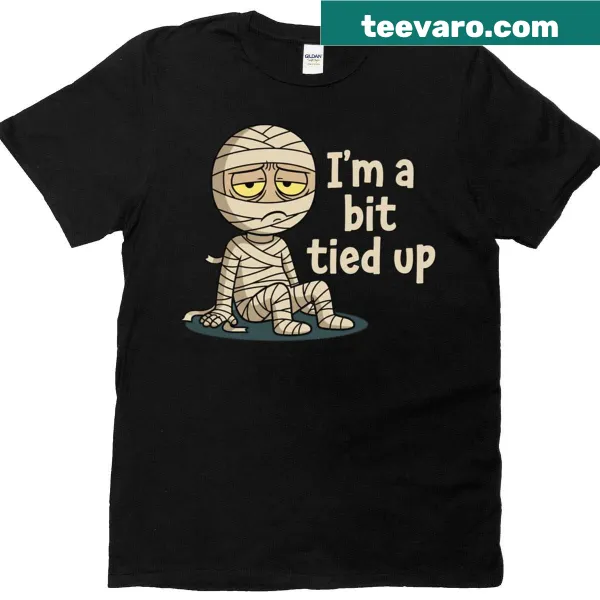 Funny mummy pun t-shirt with playful graphic
