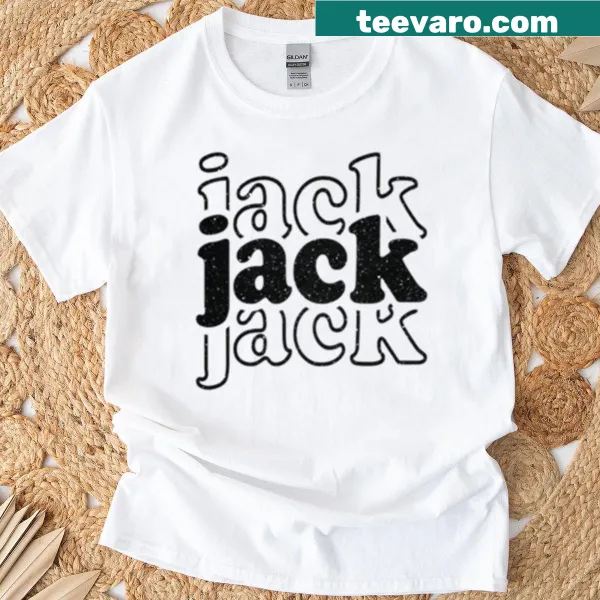 Personalized shirt featuring the name Jack