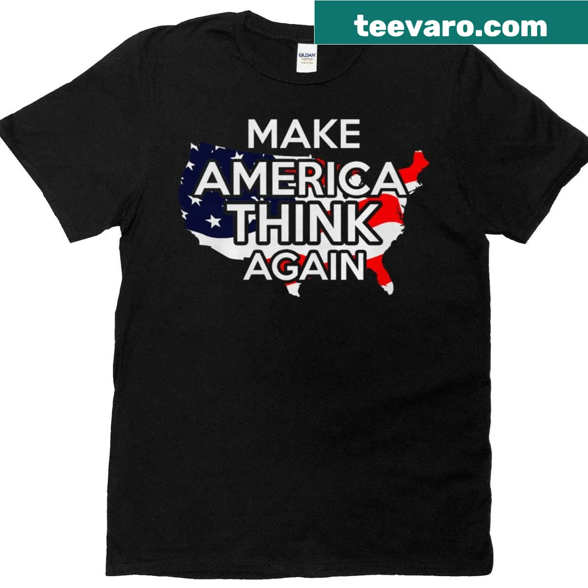Thought-provoking Anti-Trump T-shirt with a bold slogan — on a men's t-shirt