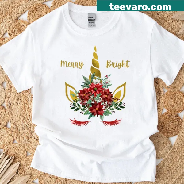 Cute unicorn graphic T-shirt spreading joy and positivity