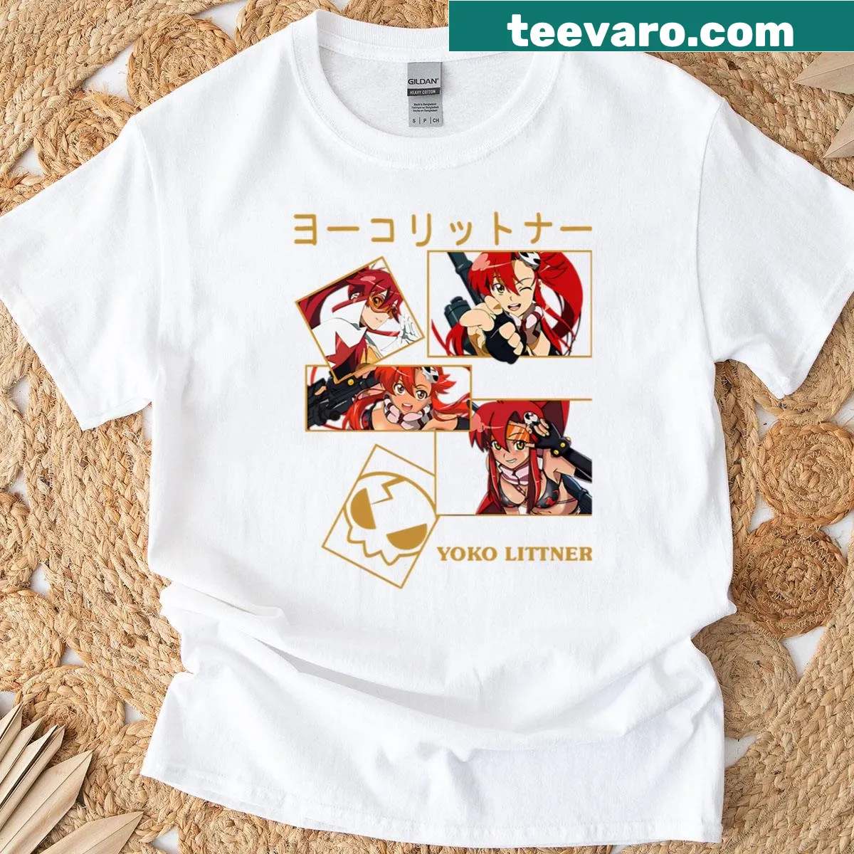 Vintage Anime T-shirt celebrating classic movies and cartoons — on a men's t-shirt