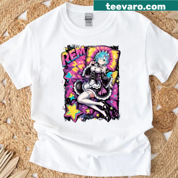 Shirt featuring Rem from Re:Zero as the Maid of Loyalty