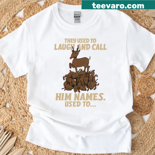 Dark humor illustration of Rudolph seeking revenge for Christmas