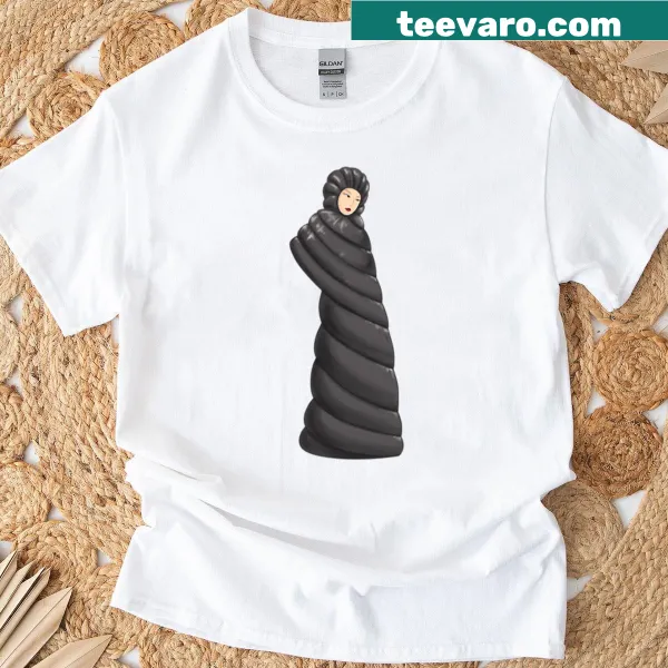Charming sleeping bag illustration on casual tee