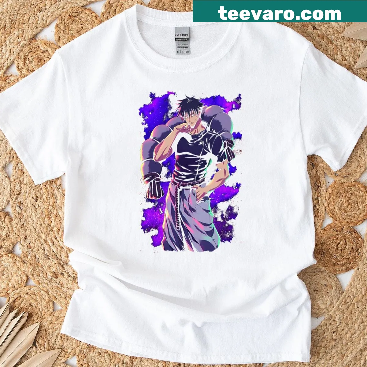 Illustration of Toji Fushiguro, the Sorcerer Killer — on a men's t-shirt