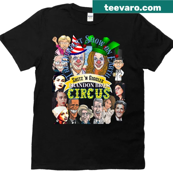 Humorous political circus-themed t-shirt