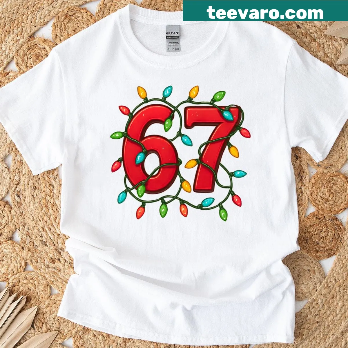 Meme-inspired Christmas basketball players t-shirt — on a men's t-shirt