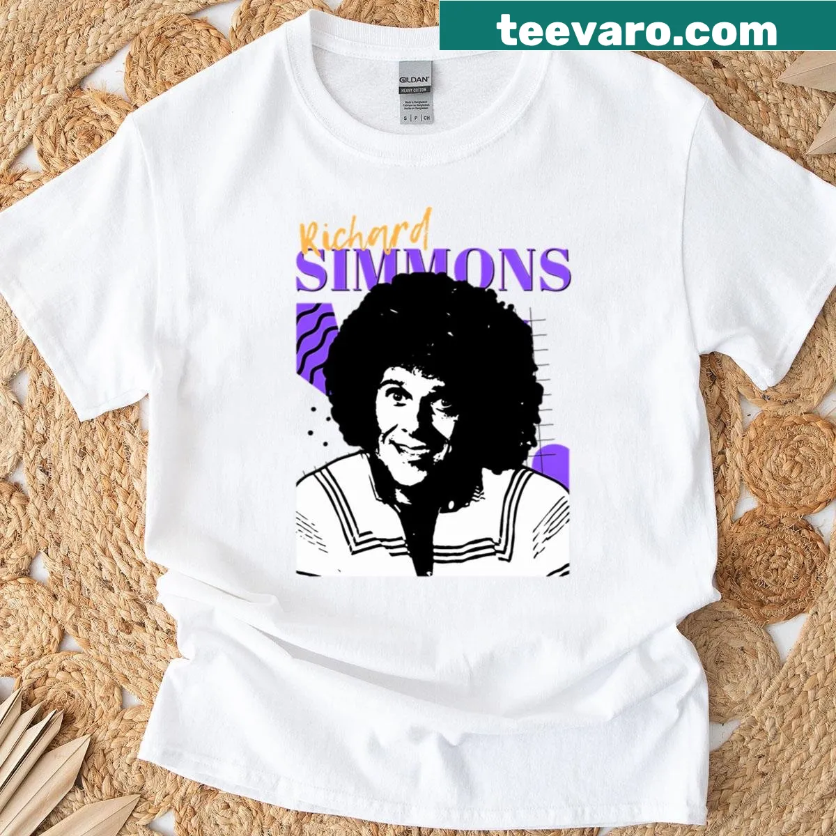 Funny graphic tee referencing 80s TV comedy — on a men's t-shirt