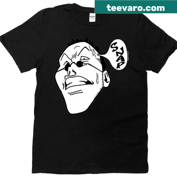 Mindfulness t-shirt with the phrase 'Calm Mind And Sharp Vision'