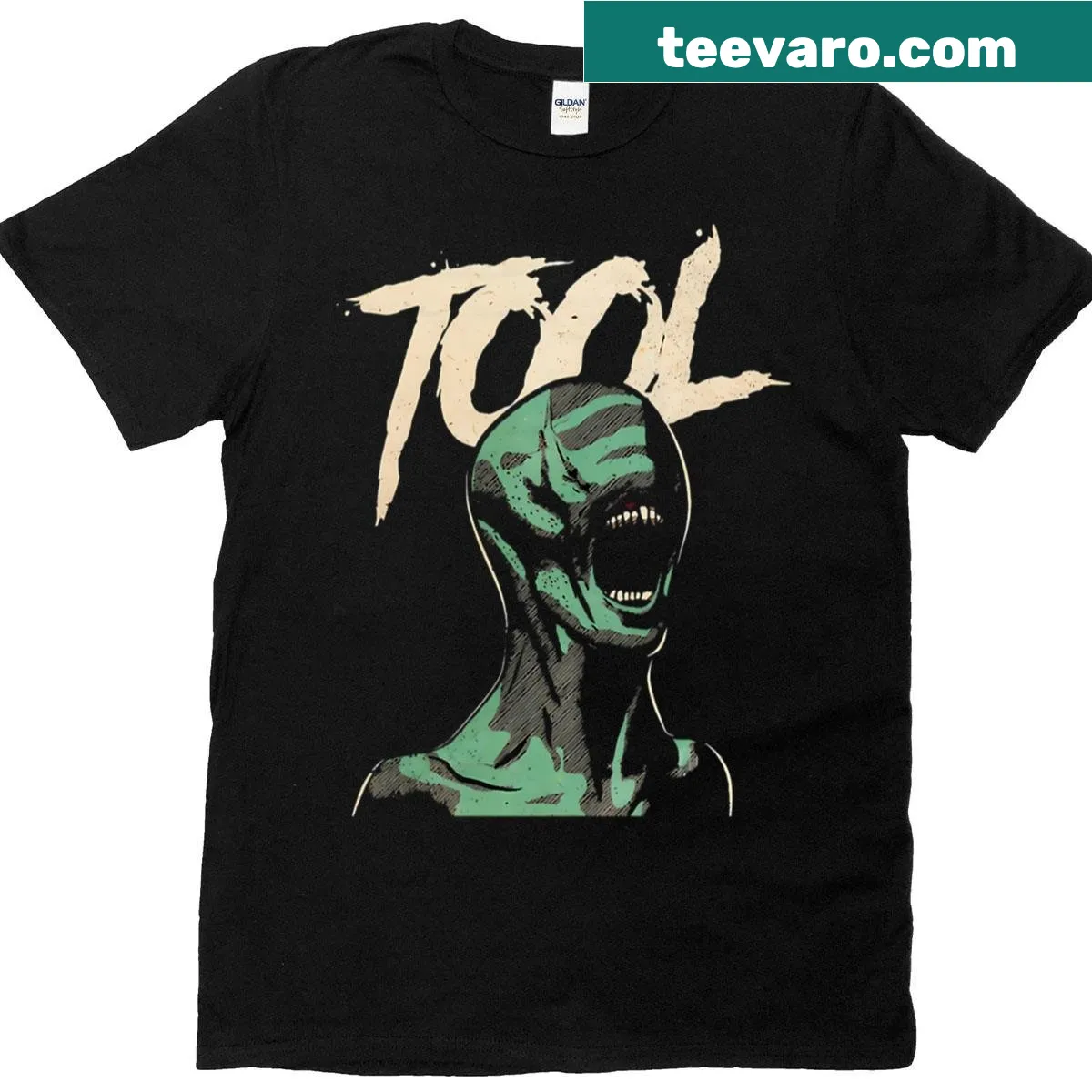 Vintage-inspired t-shirt with 80s TV drama theme. — on a men's t-shirt