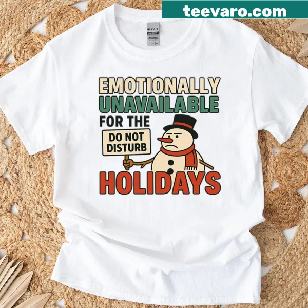 Funny vintage snowman design for the holidays