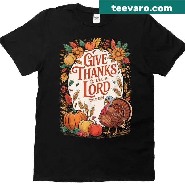 Thanksgiving pumpkin graphic t-shirt