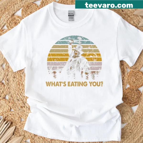 Vintage-style shirt inspired by classic horror films for Halloween