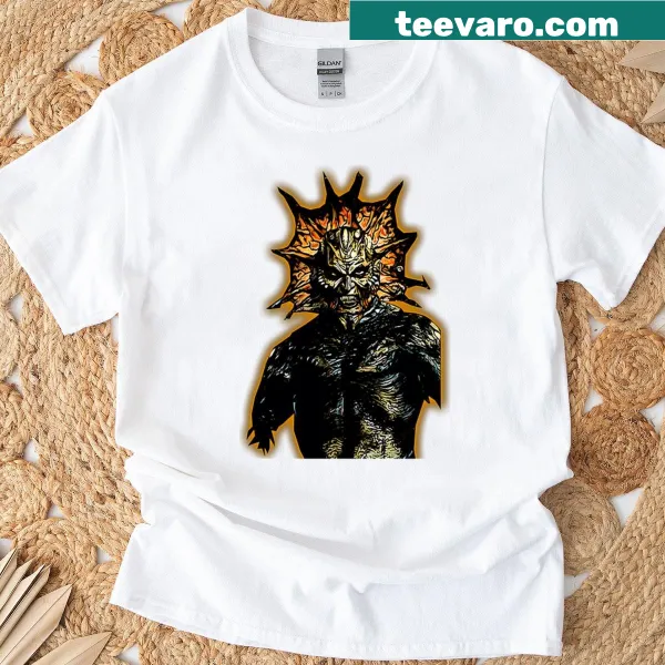 Vintage horror-themed shirt featuring classic film imagery