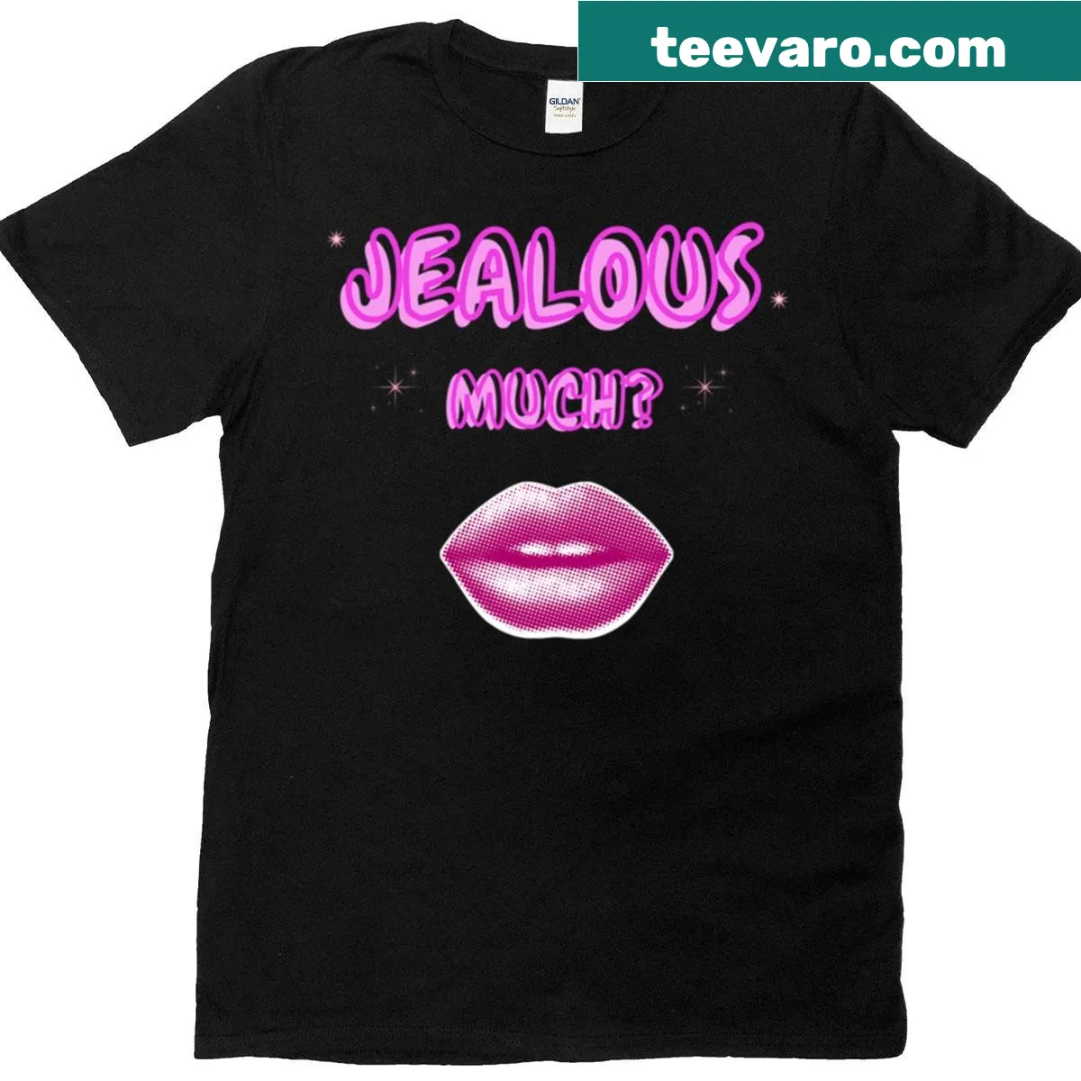 T-shirt featuring a humorous phrase in bold typography — on a men's t-shirt
