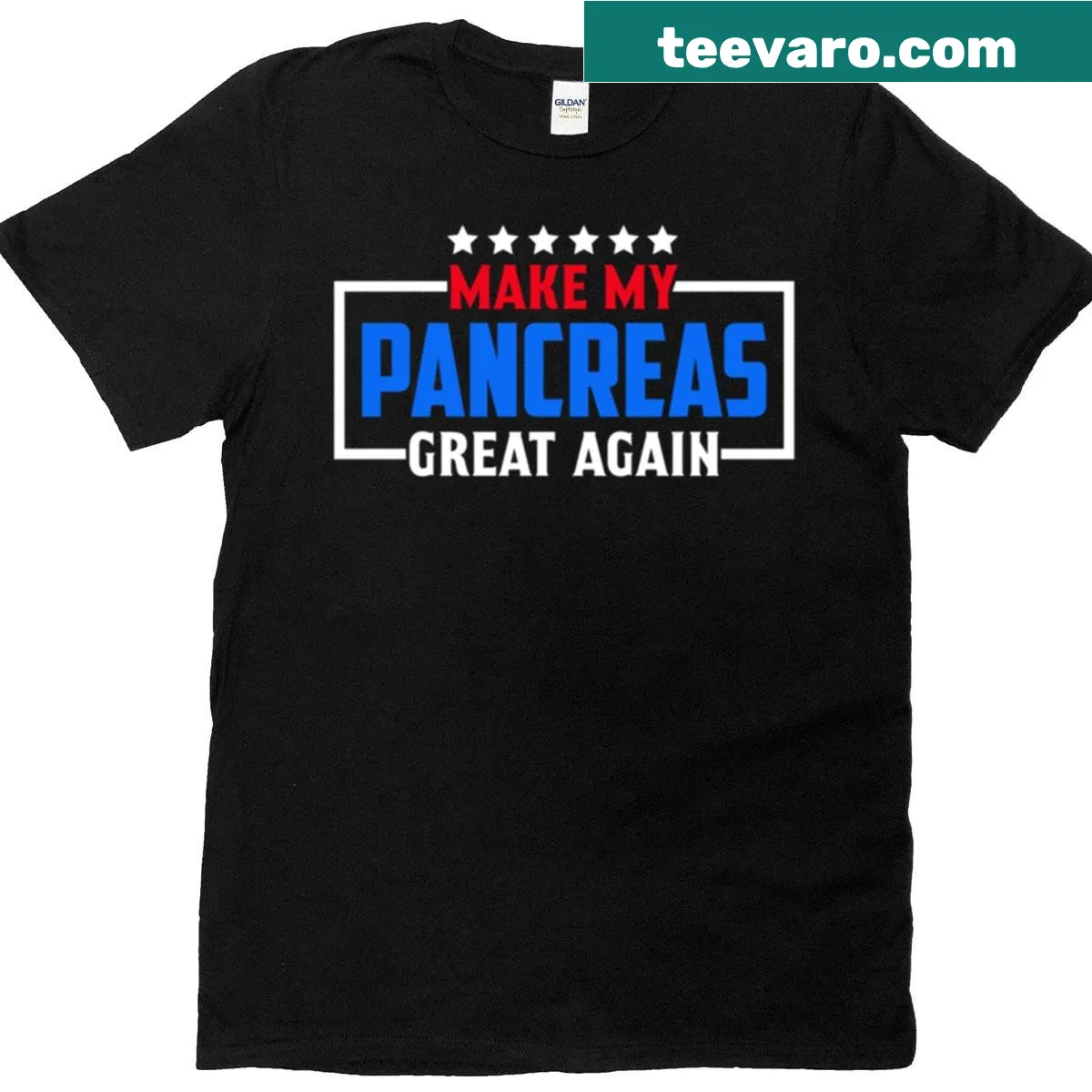 Funny diabetes awareness t-shirt with humorous slogan design — on a men's t-shirt