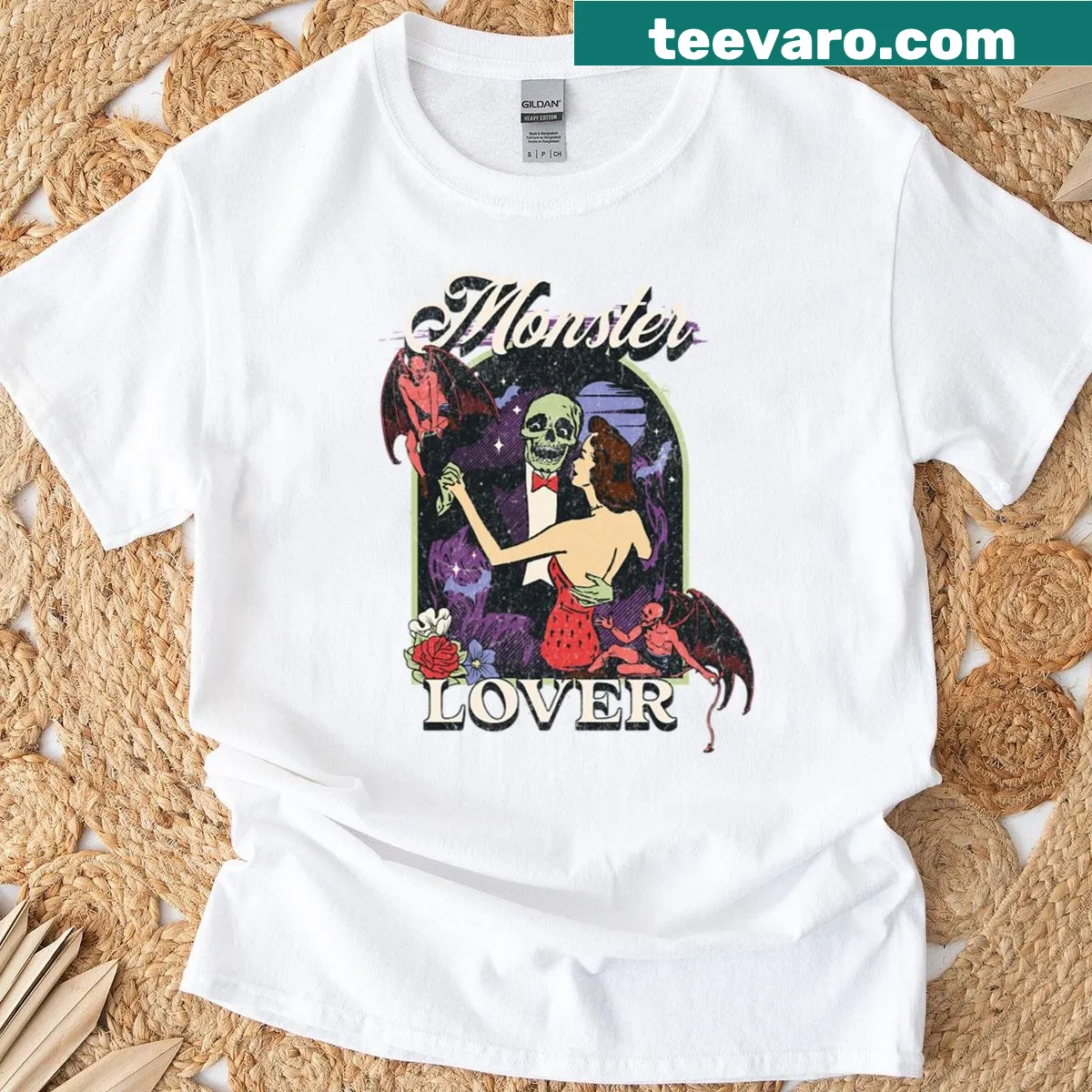 Cute monster graphic for monster lovers — on a men's t-shirt