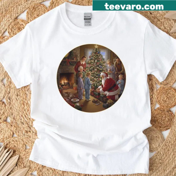 Heartwarming Christmas-themed family memories shirt