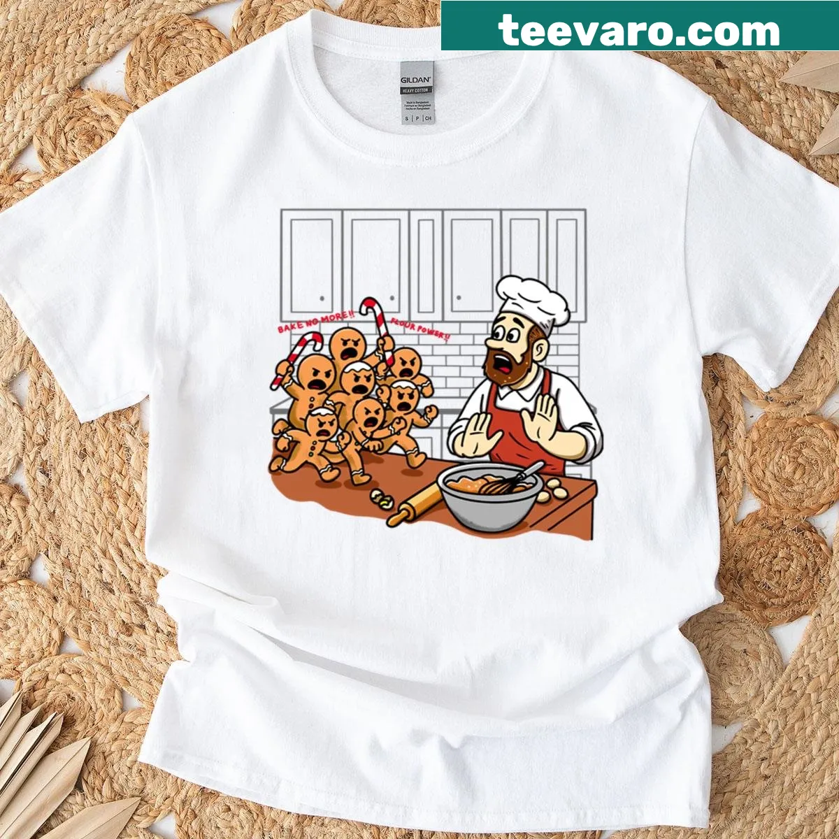 Text 'Sweet Freedom' on a casual t-shirt design — on a men's t-shirt