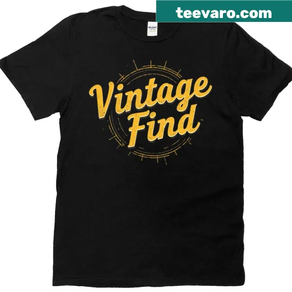 Vintage oversized t-shirt celebrating thrifting and unique finds