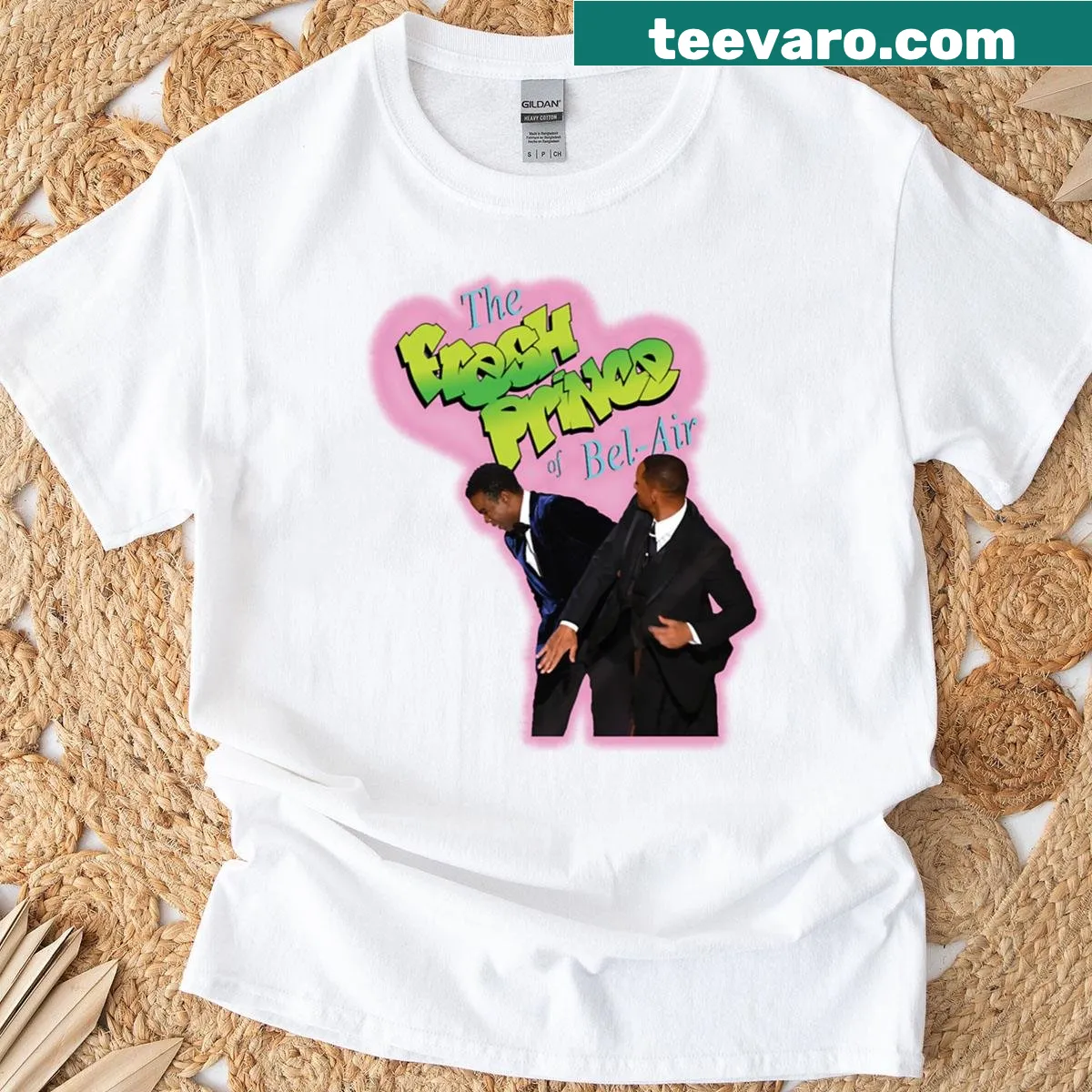 Typographic T-shirt featuring a humorous quote referencing pop culture. — on a men's t-shirt