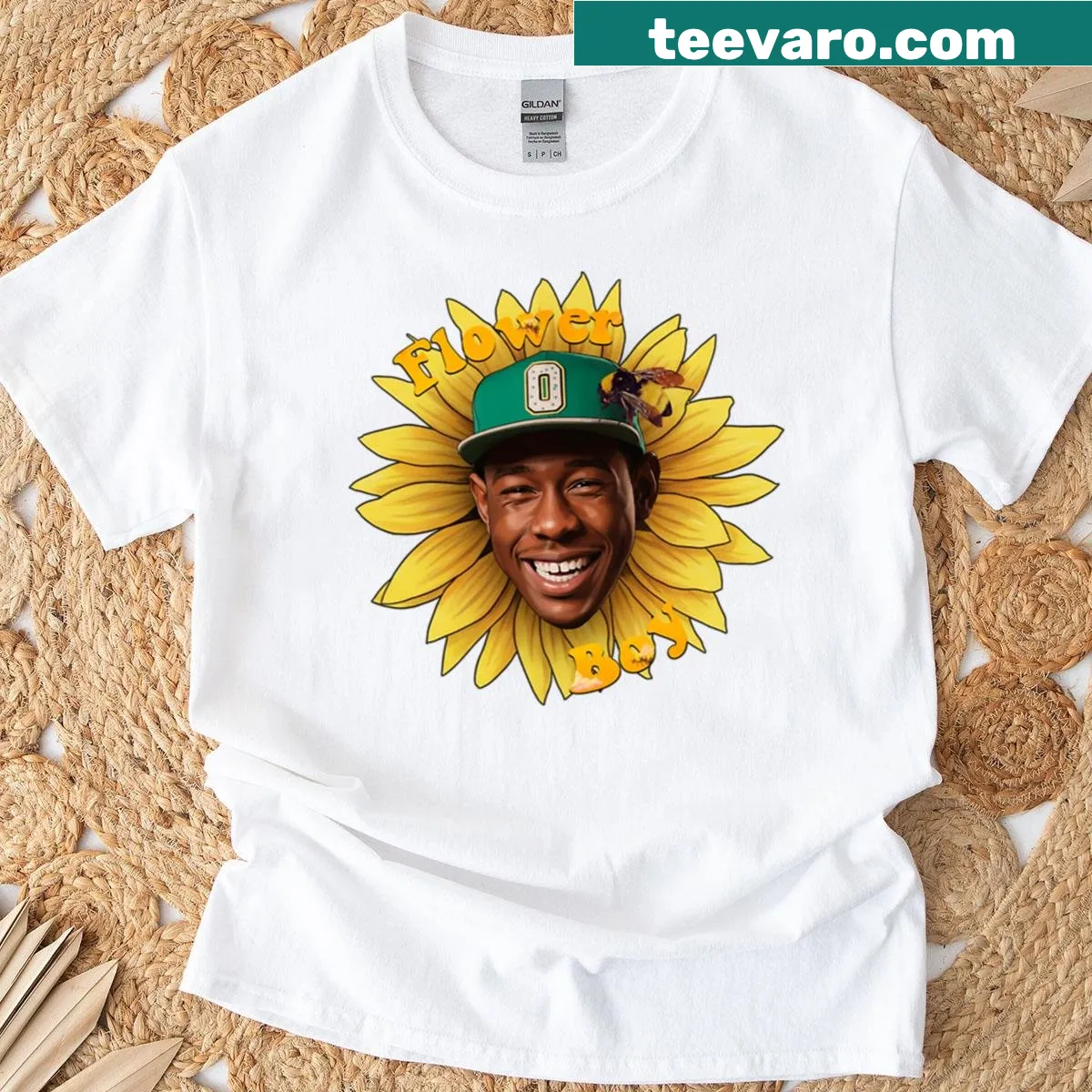 Fanart inspired by Tyler The Creator on a T-shirt. — on a men's t-shirt