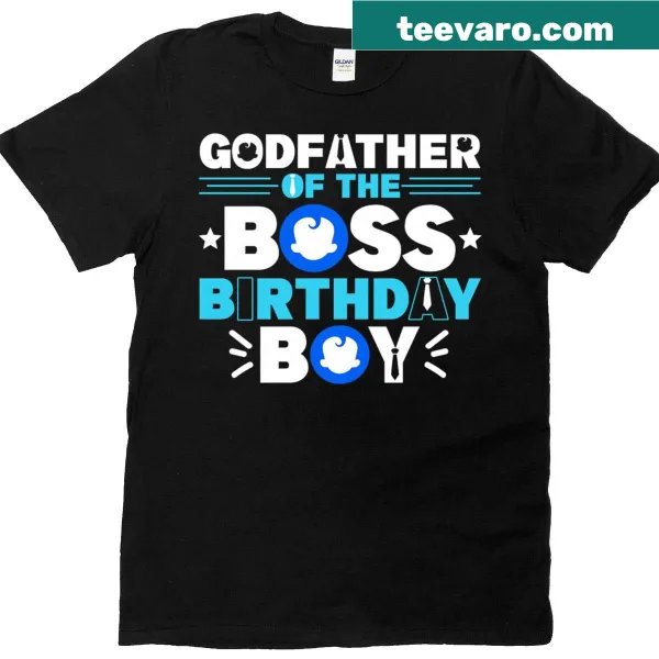 Illustrative T-shirt celebrating the Godfather role for a birthday