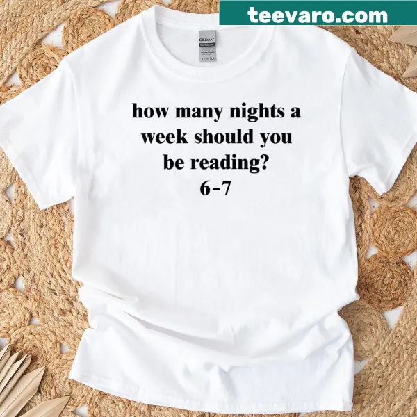 Funny teacher t-shirt with meme referencing reading nights