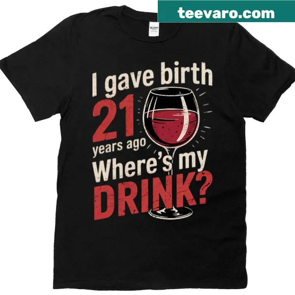 Funny birthday party t-shirt for moms with clever saying