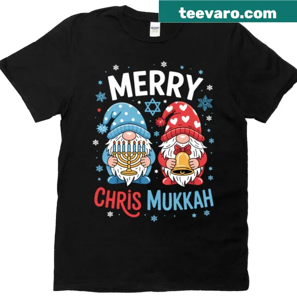 Funny gnomes graphic holiday shirt