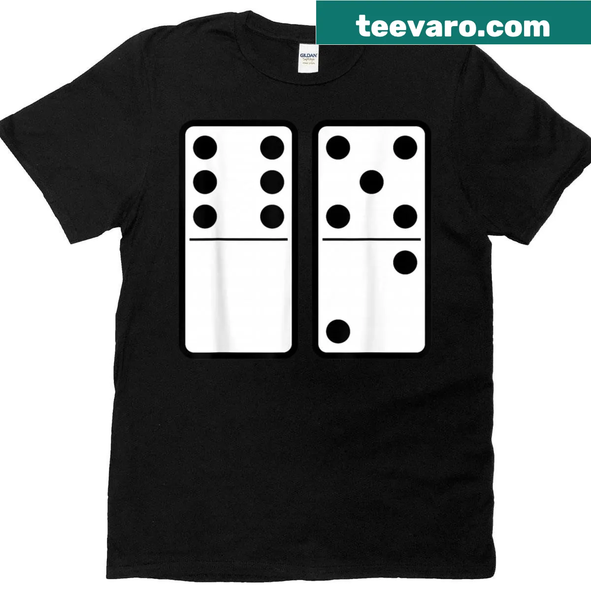 Funny shirt with 'Number 67 Domino' text referencing a meme — on a men's t-shirt