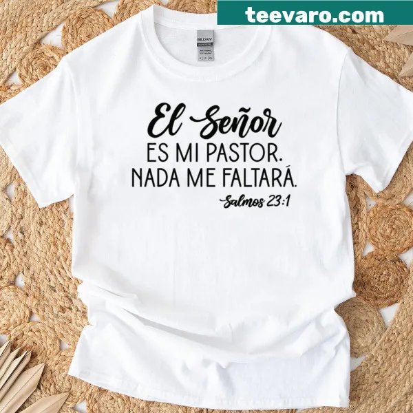 T-shirt with the Bible verse 'The Lord Is My Shepherd'