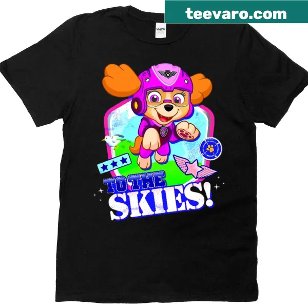 Cute cartoon dogs police team t-shirt
