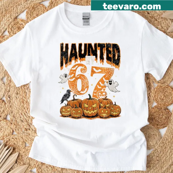 Humorous vintage style Halloween t-shirt with meme and spooky theme