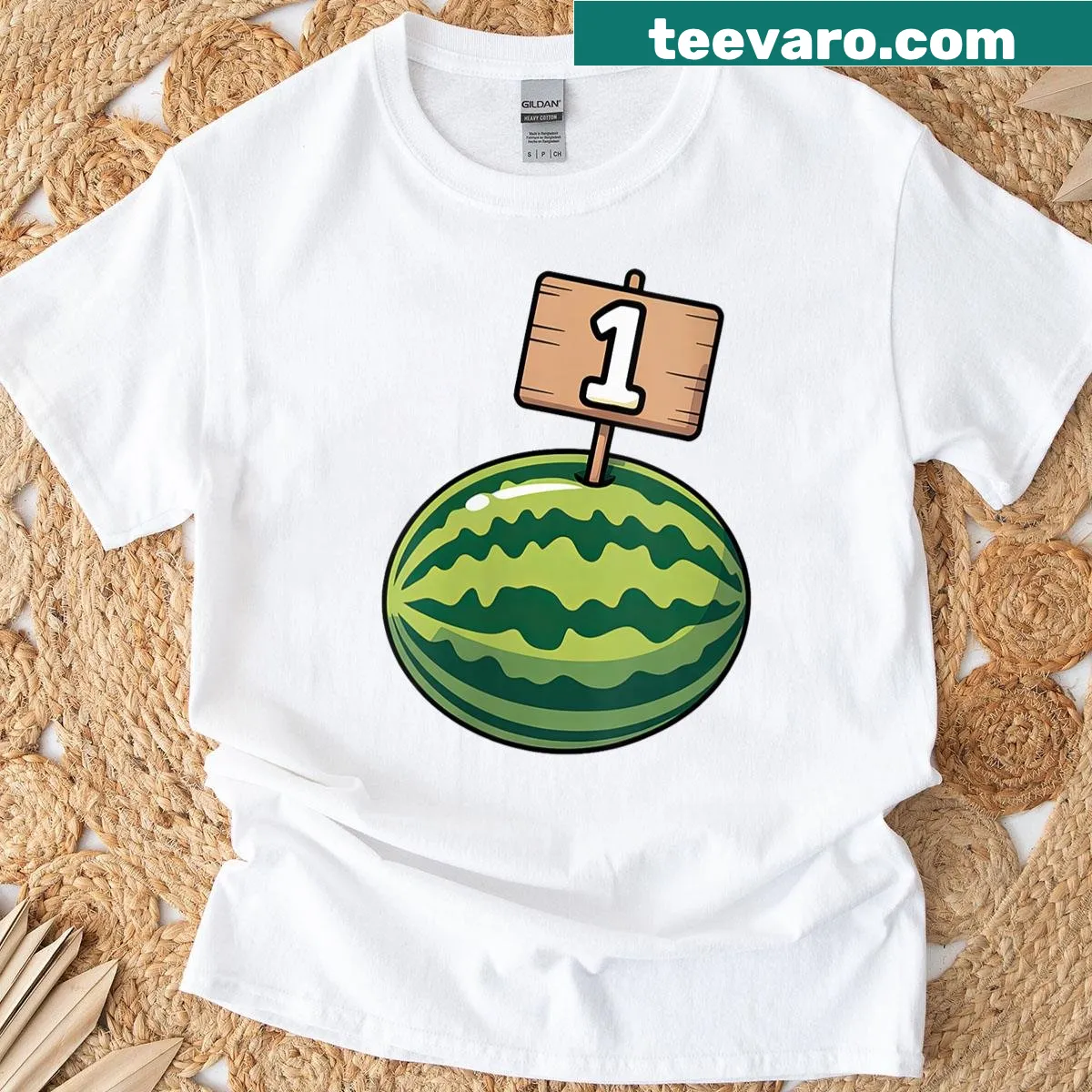 Pun-themed Halloween T-shirt reading 'One in a Melon' for humor — on a men's t-shirt