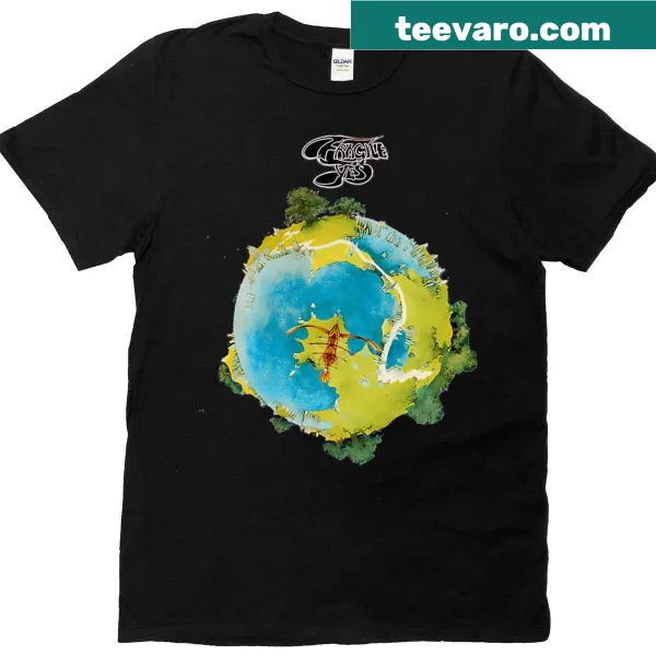 Yes Fragile album art t-shirt design