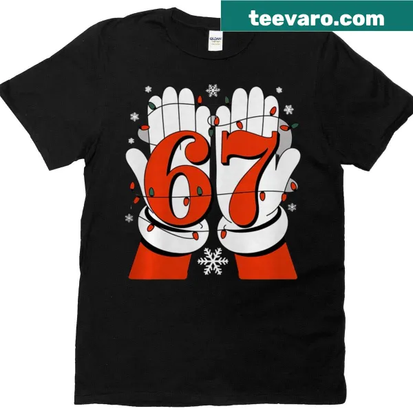 Funny Santa design on Christmas shirt for festive occasions