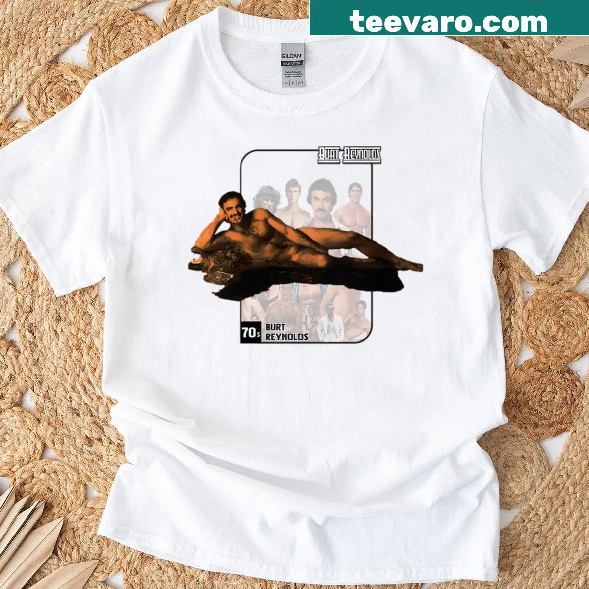 Oversized shirt with a humorous graphic celebrating 90s and 2000s films — on a men's t-shirt