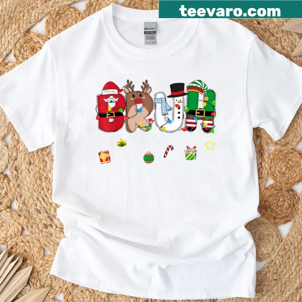 Funny Christmas meme shirt for boys and teens with humorous text